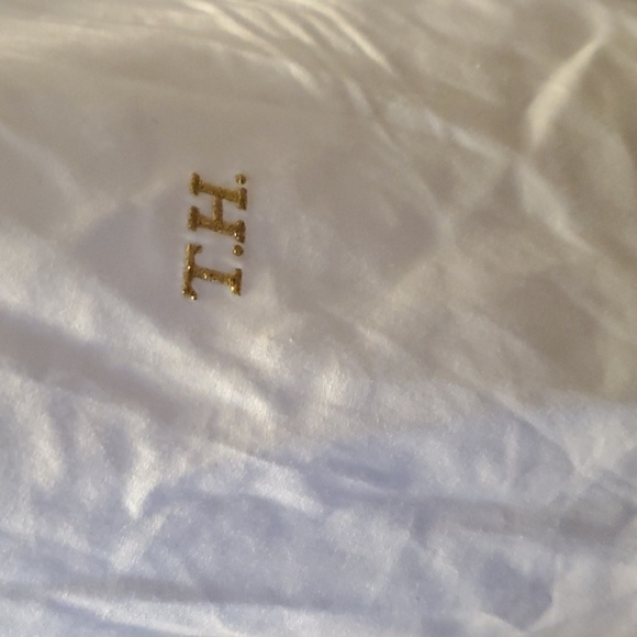 Tommy Hilfiger Fitted White Dress Shirt SZ 10 - Picture 2 of 9